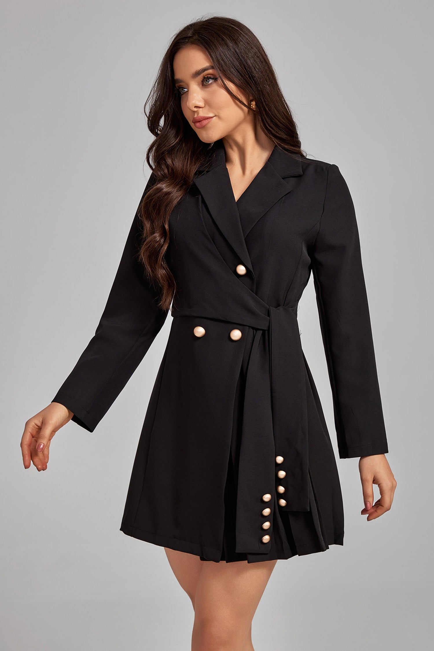 Karen Double-breasted Blazer Mini Dress