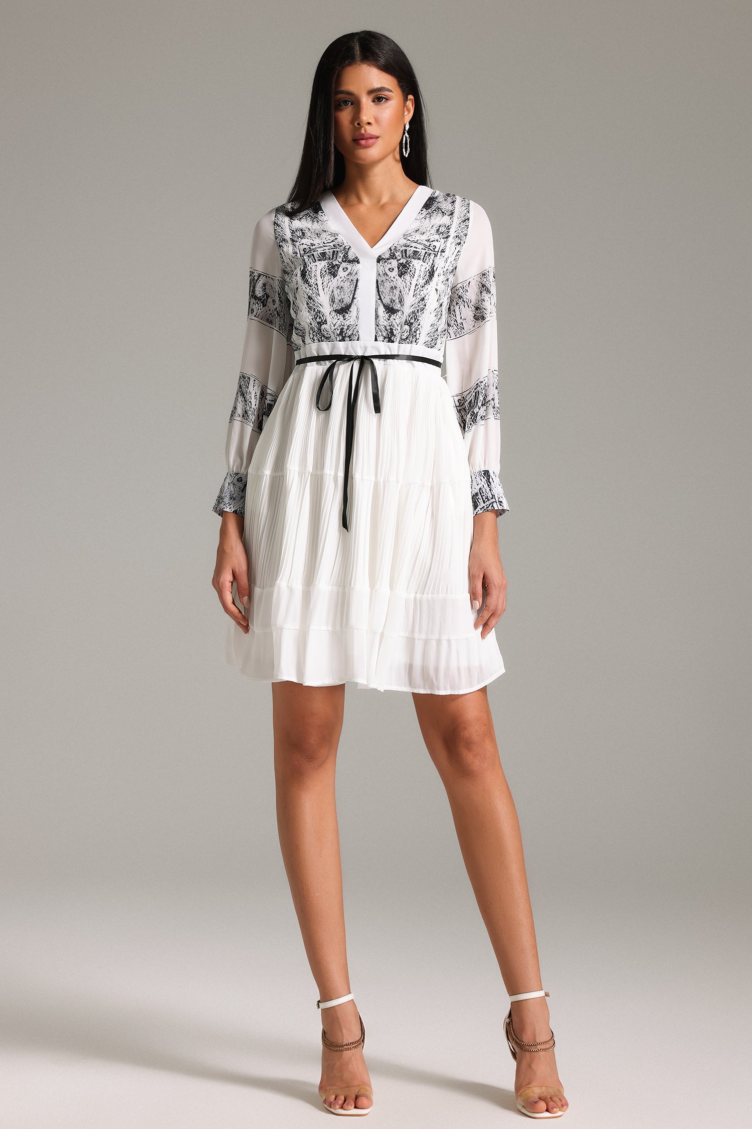 Leha Printed Dress