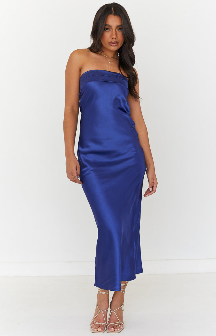 Maiah Navy Maxi Dress