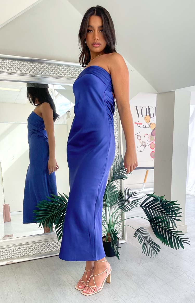 Maiah Navy Maxi Dress
