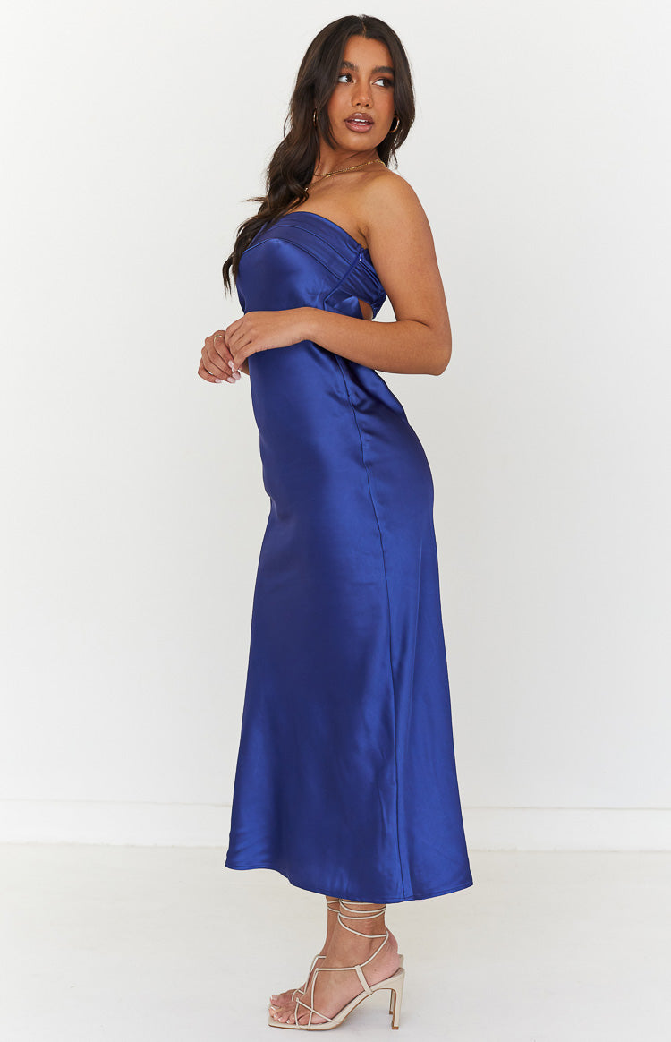 Maiah Navy Maxi Dress