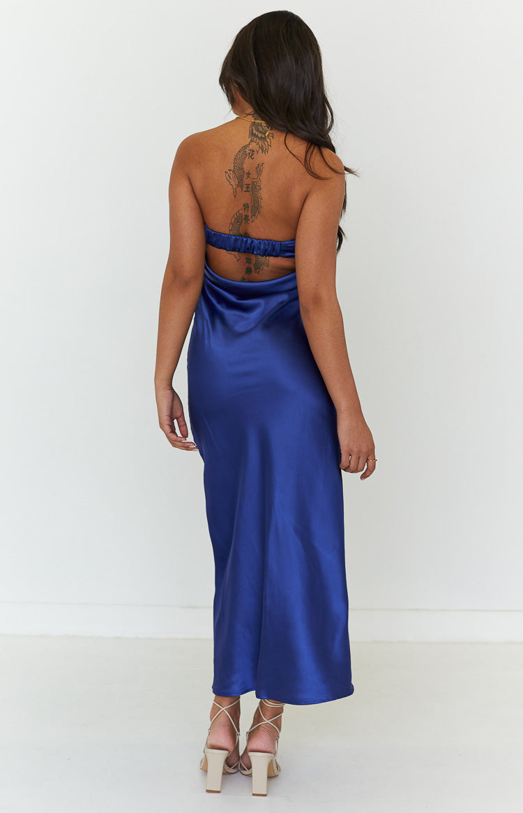 Maiah Navy Maxi Dress