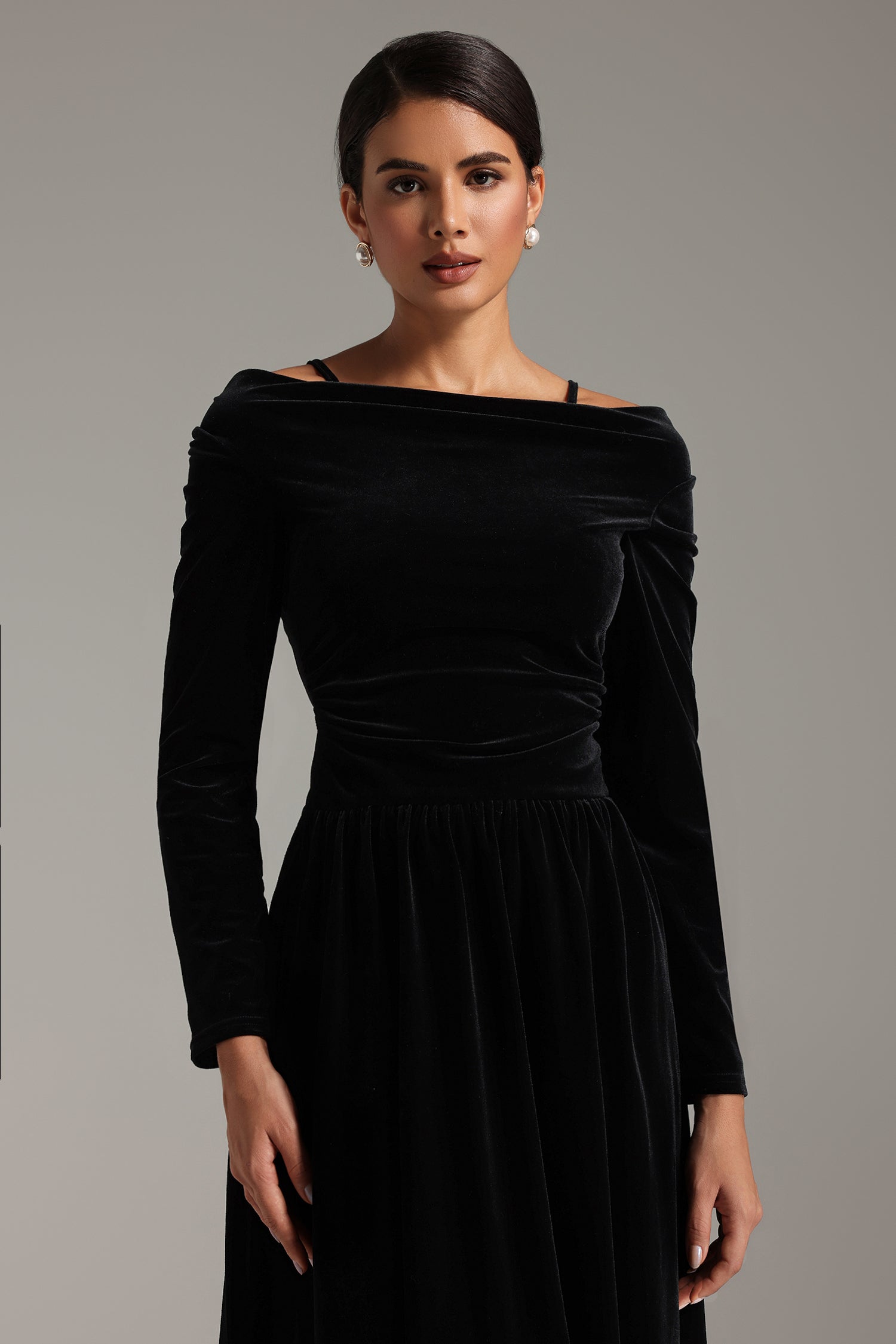 Mirelle Off Shoulder Maxi Dress