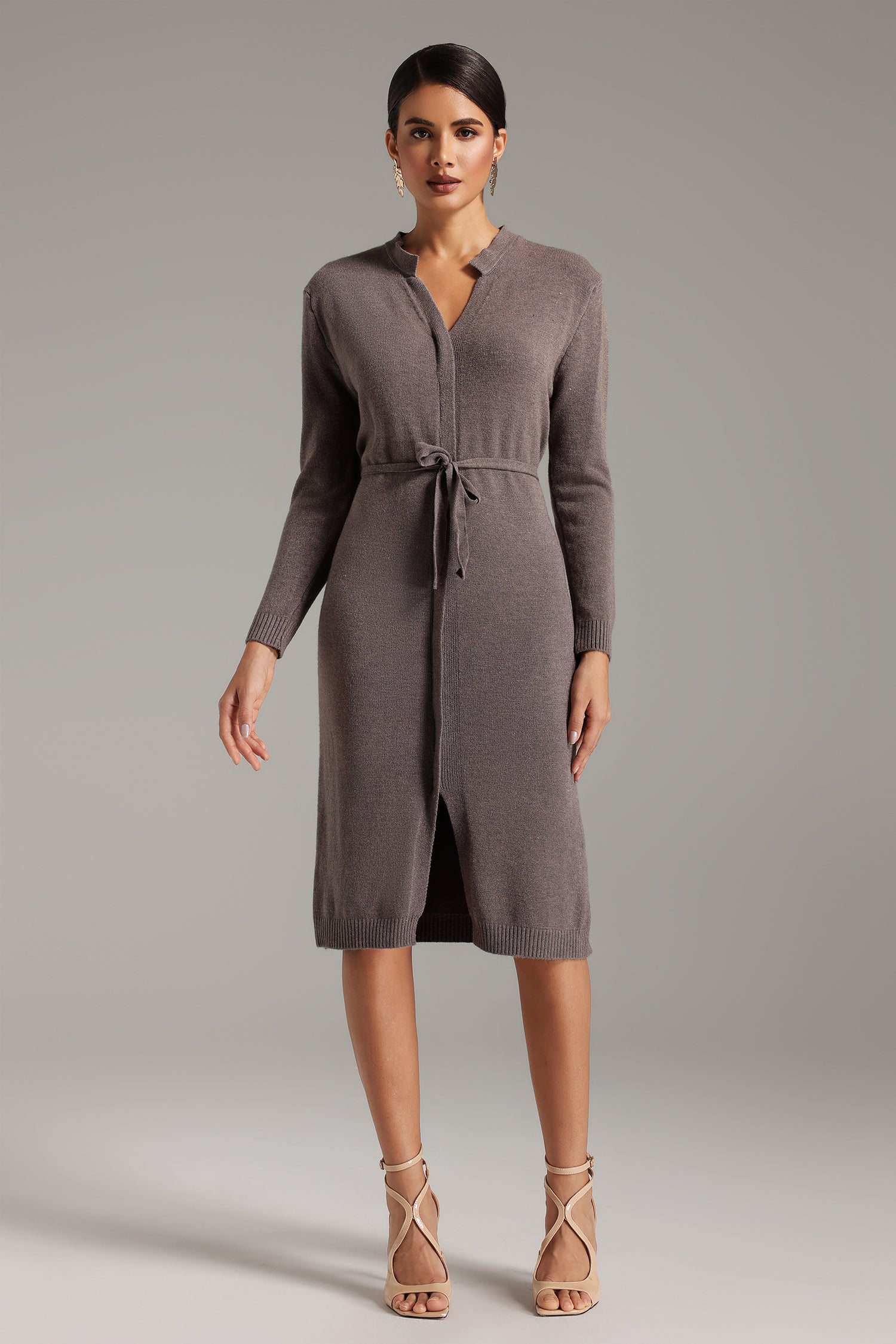 Patti Drawstring Midi Dress