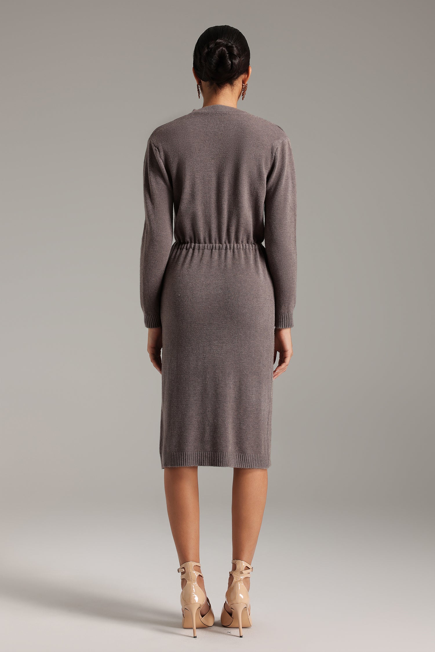 Patti Drawstring Midi Dress