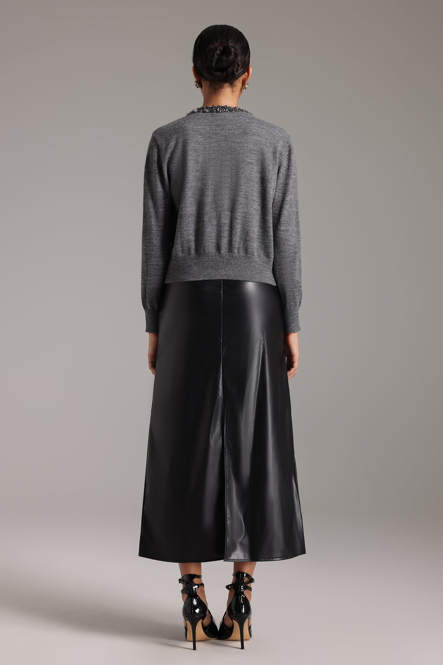 Rode Diamante Sweater