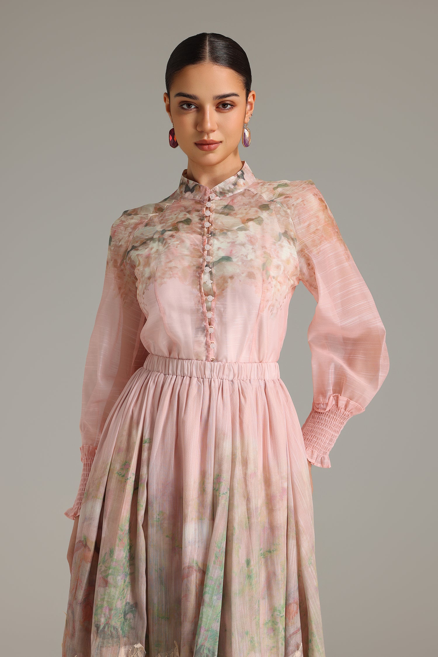 Velma Lace Patchwork Printed Set