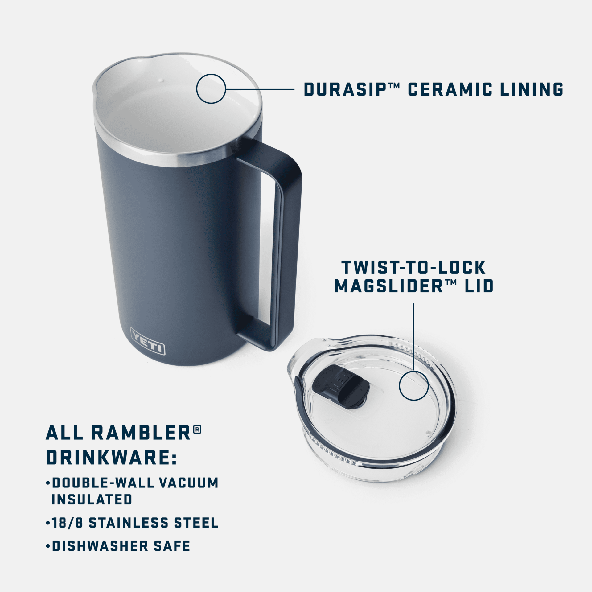 YETI 64 oz Rambler Pitcher