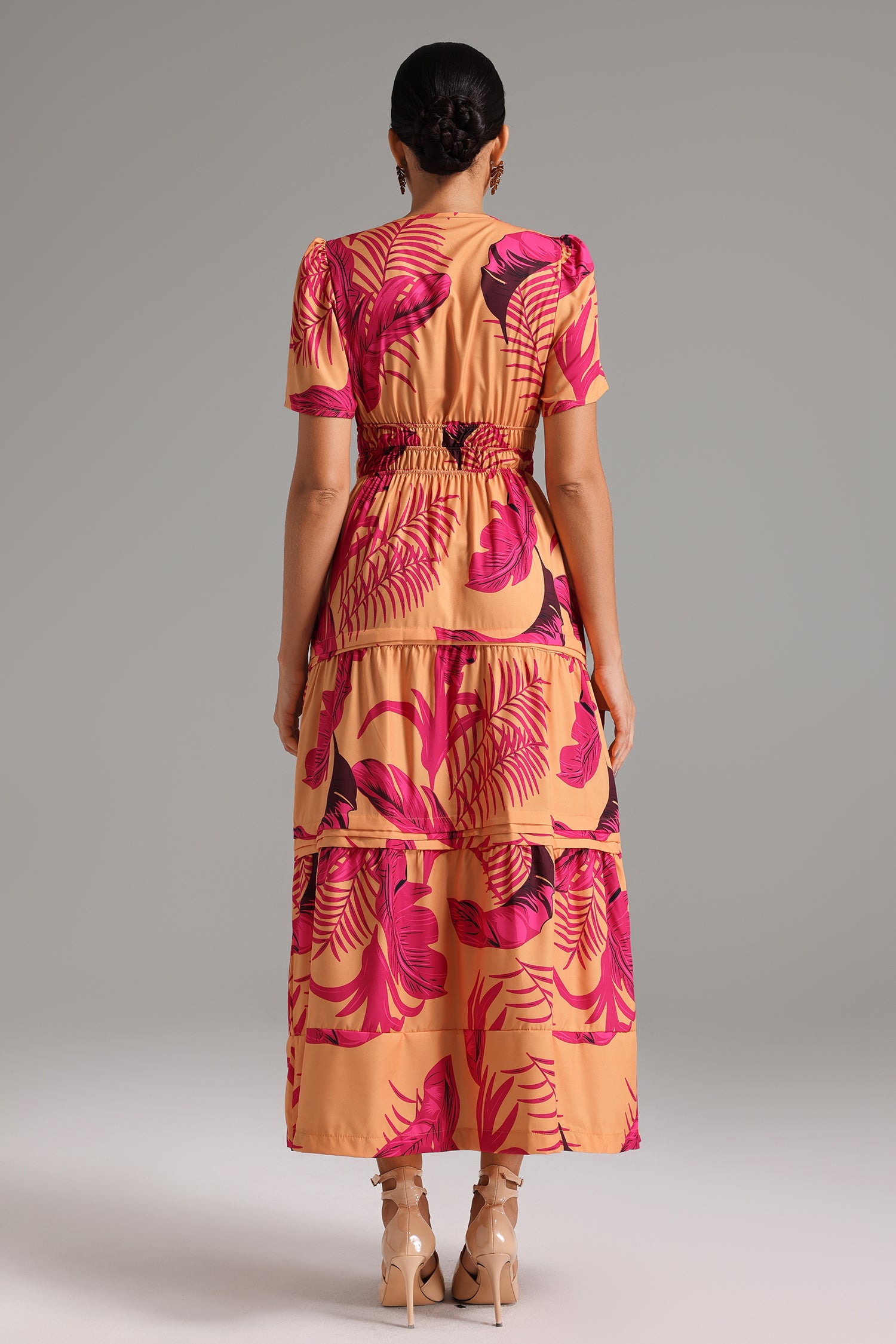 Xuliy Printed Maxi Dress