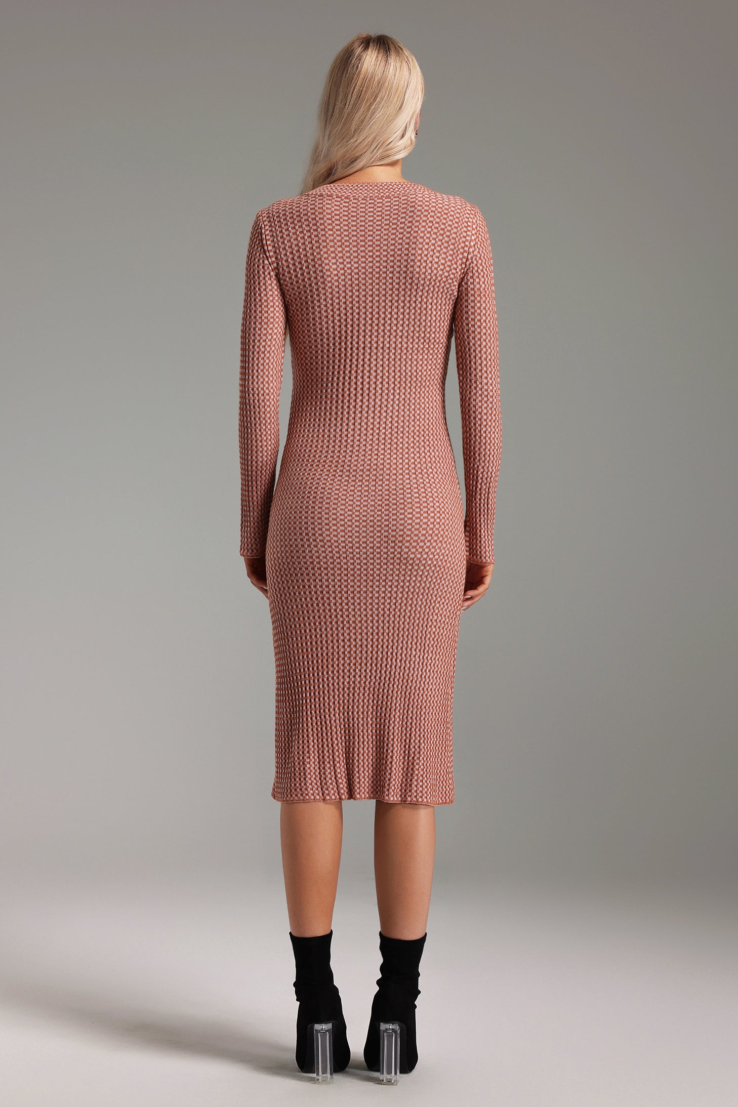 Yoland V Neck Midi Dress