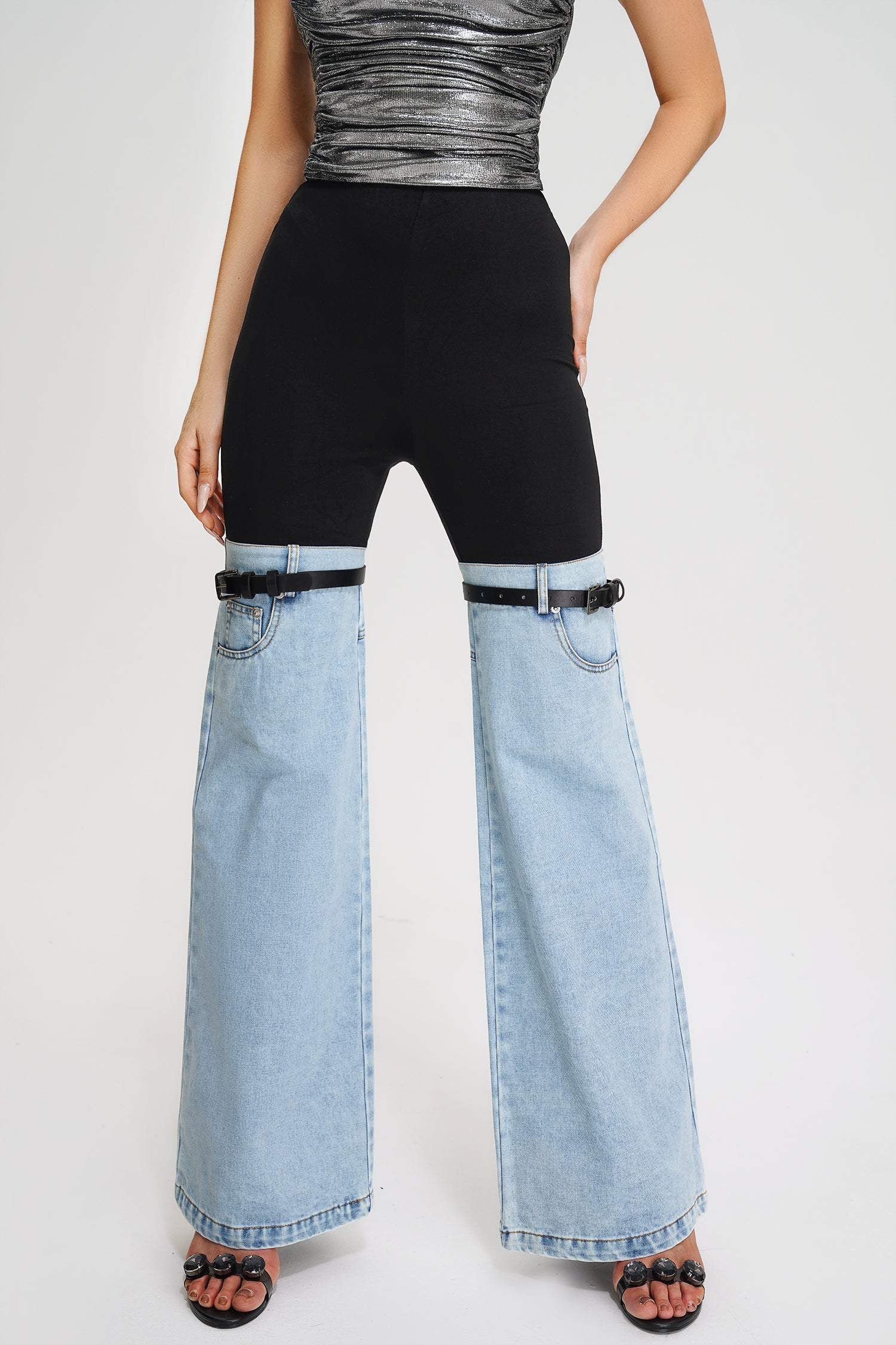 Nimue Patchwork Jeans