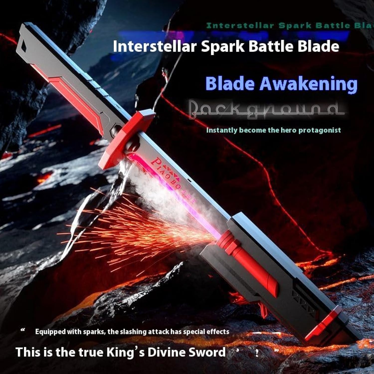 Sparkblade Sword with Sparks