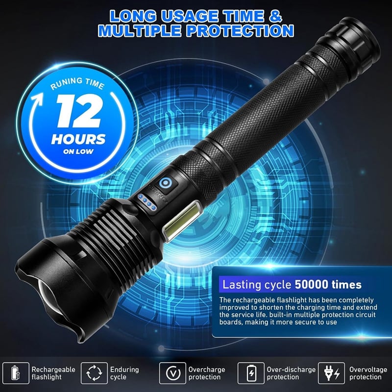 900000 LM Tactical Flashlight🔥Buy 2 Free Shipping🔥