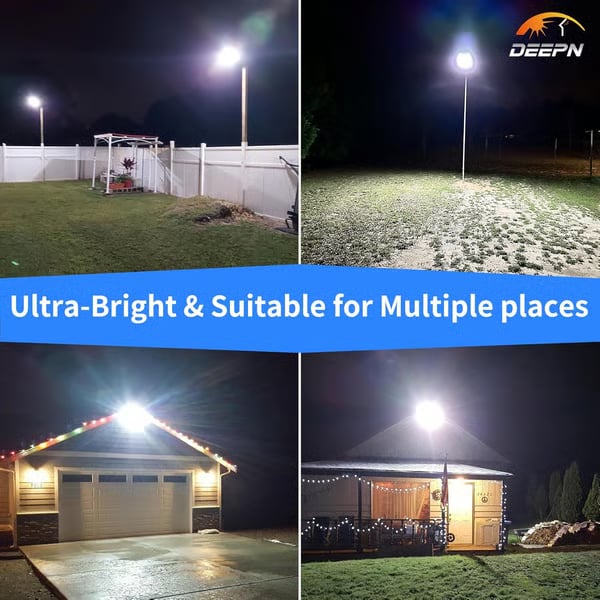 ⏰ Ultra Bright Solar Led Street Light System