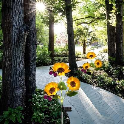 Kaliqo™ – Solar Sunflower LED Lights