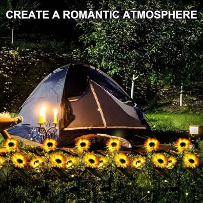 Kaliqo™ – Solar Sunflower LED Lights
