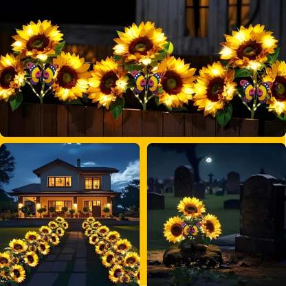 Kaliqo™ – Solar Sunflower LED Lights