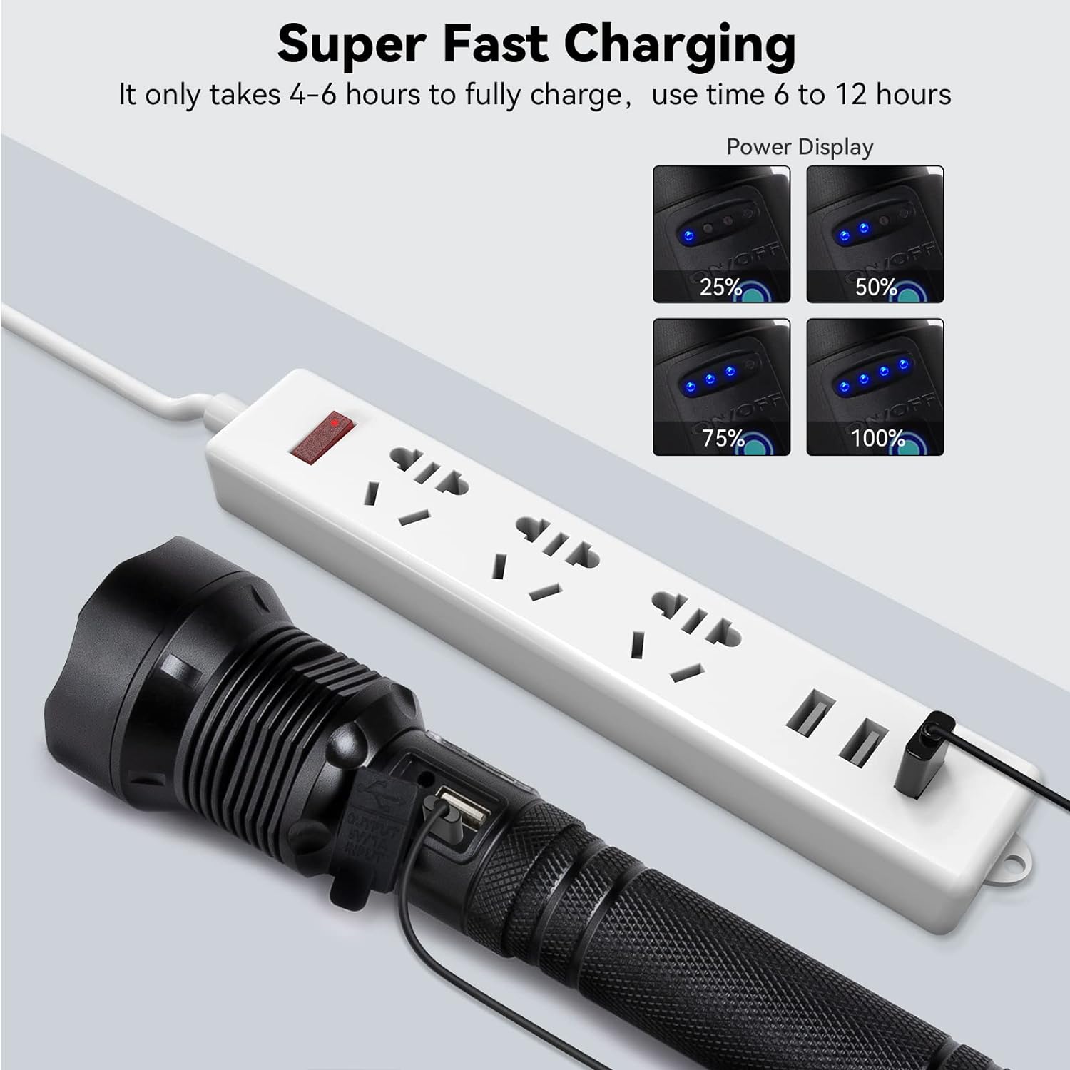 900000 LM Tactical Flashlight🔥Buy 2 Free Shipping🔥