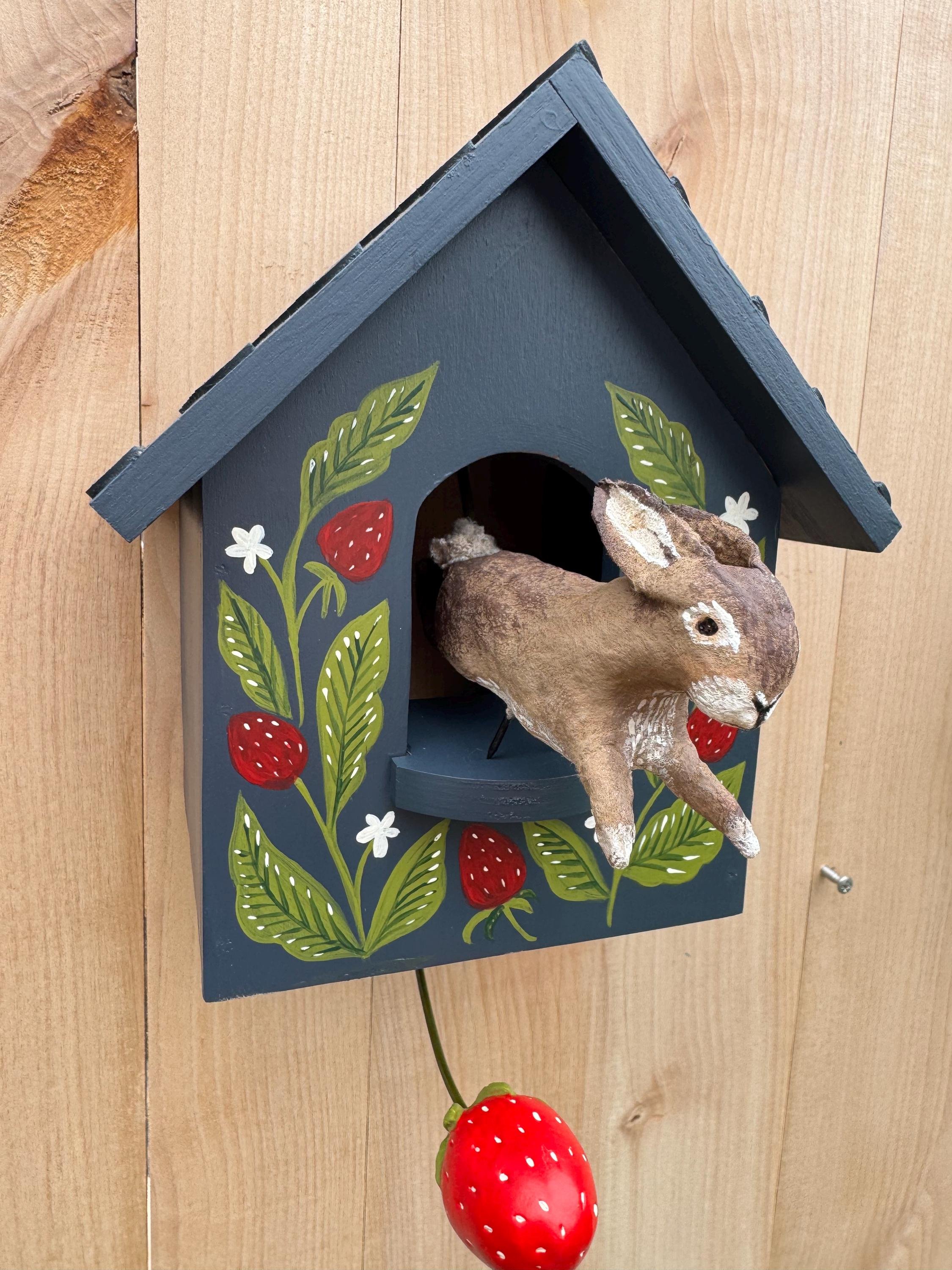 🔥🦉Whimsical Kinetic Art Birdhouse Wall Decor (🔥Same as in the video)