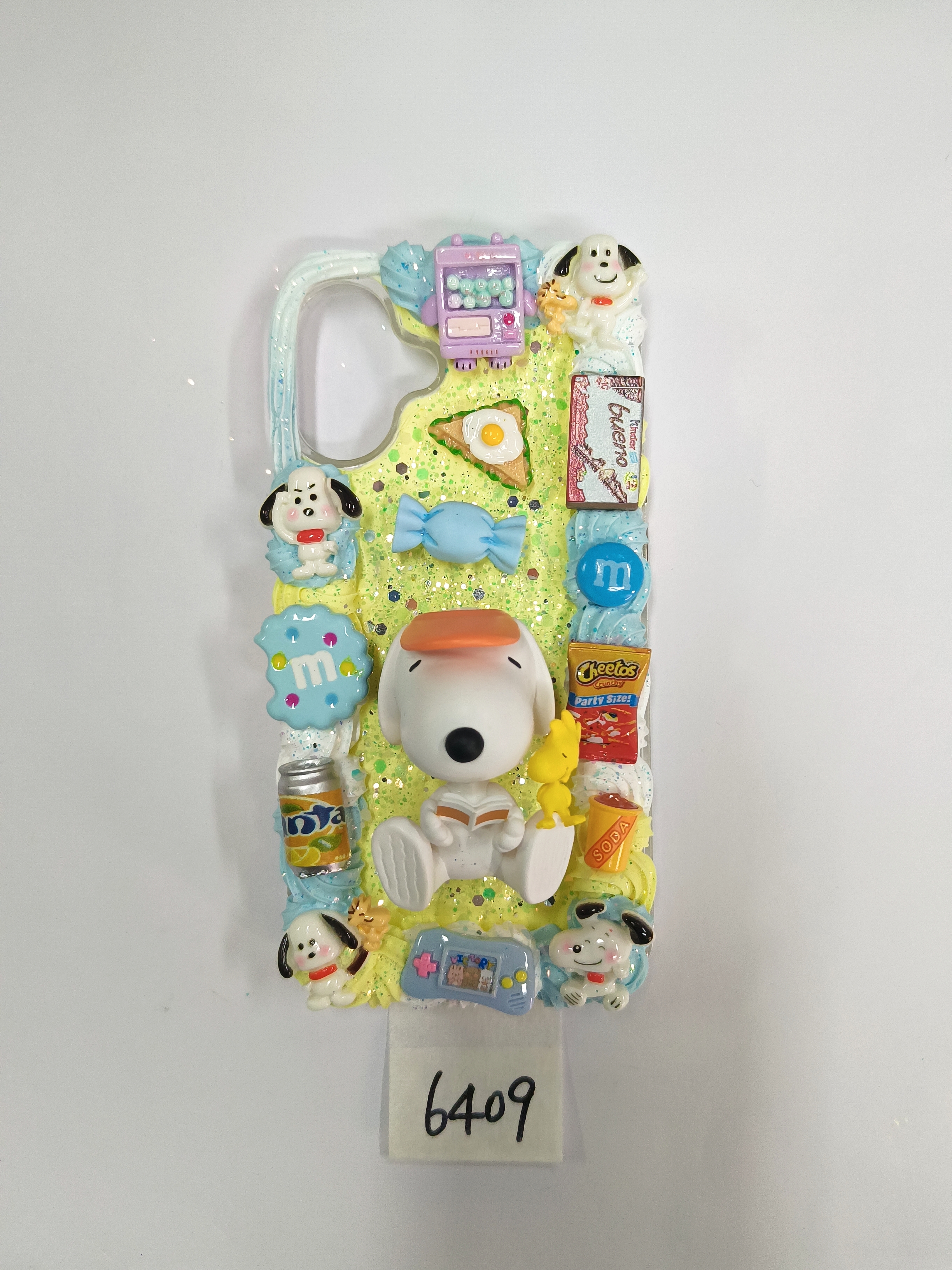 Snooby002 and Snooby003 - Snooby Handmade DIY Phone Case , 3D charms of the character, Snoopy, Woodstock, Marcie, Friends, case for the iphone, samsung, moto