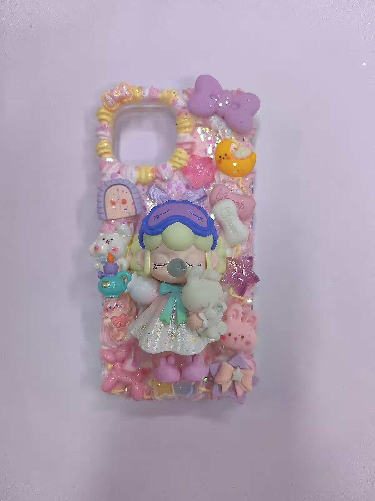 Nancy001 Handmade DIY Phone Case, 3D Stereoscopic cream glue，case for the iphone, samsung, moto
