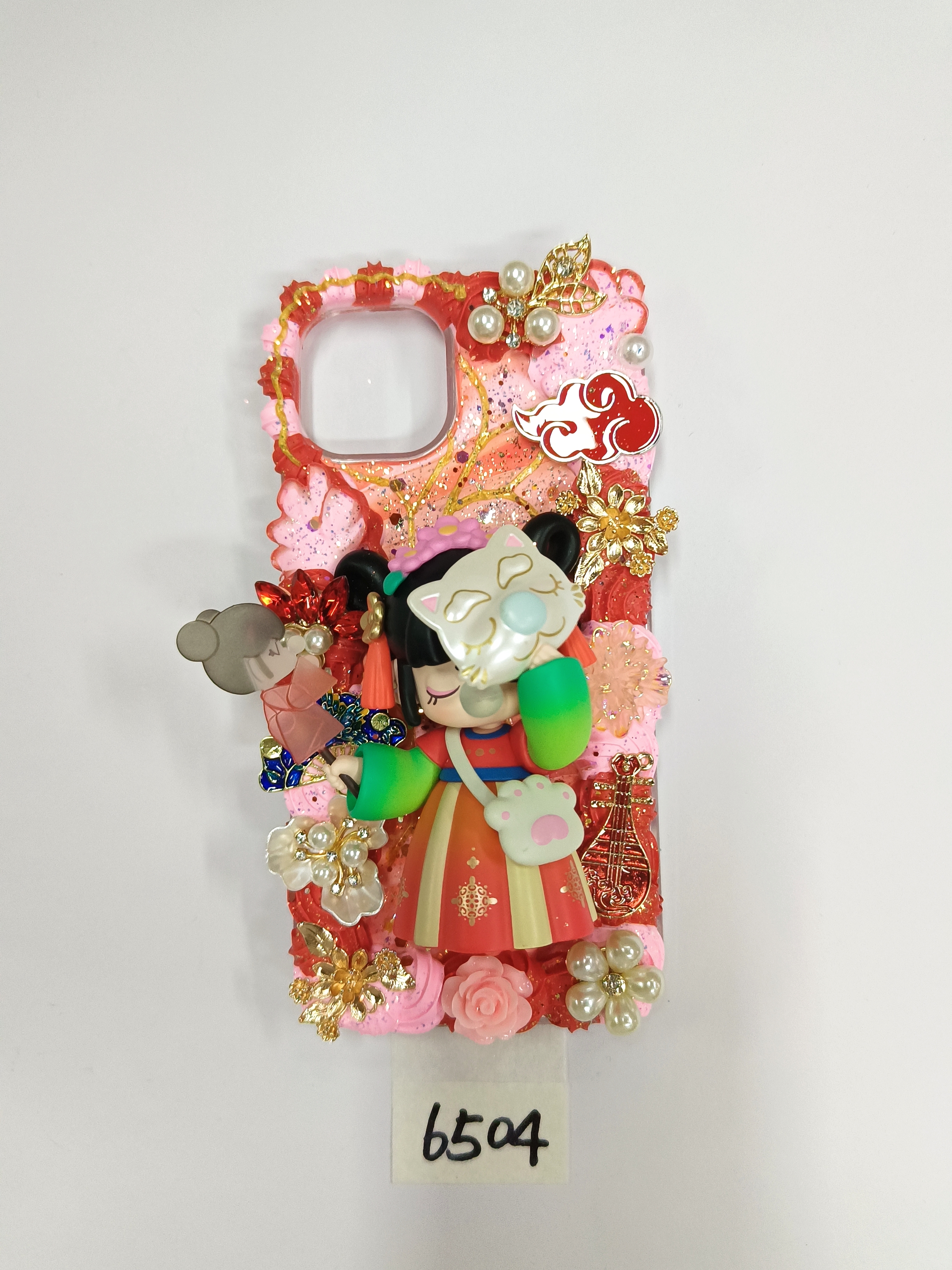Nancy Serie- Handmade DIY Phone Case, 3D Stereoscopic cream glue，case for the iphone, samsung, moto