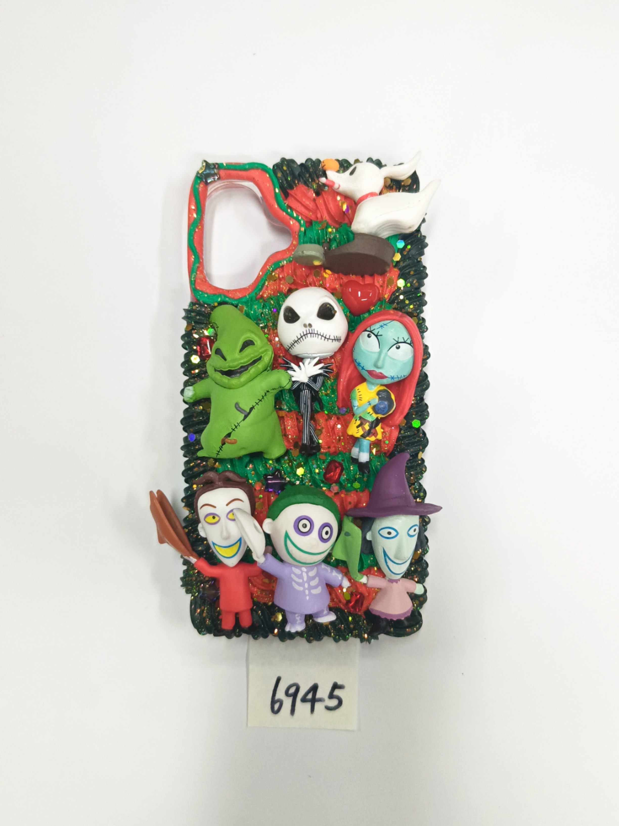 Nightmare Before Christmas style phone case, Jack Skellington, Oogie Boogie, Sally, Lock, Shock, Barrel, horror series phone case, Halloween style