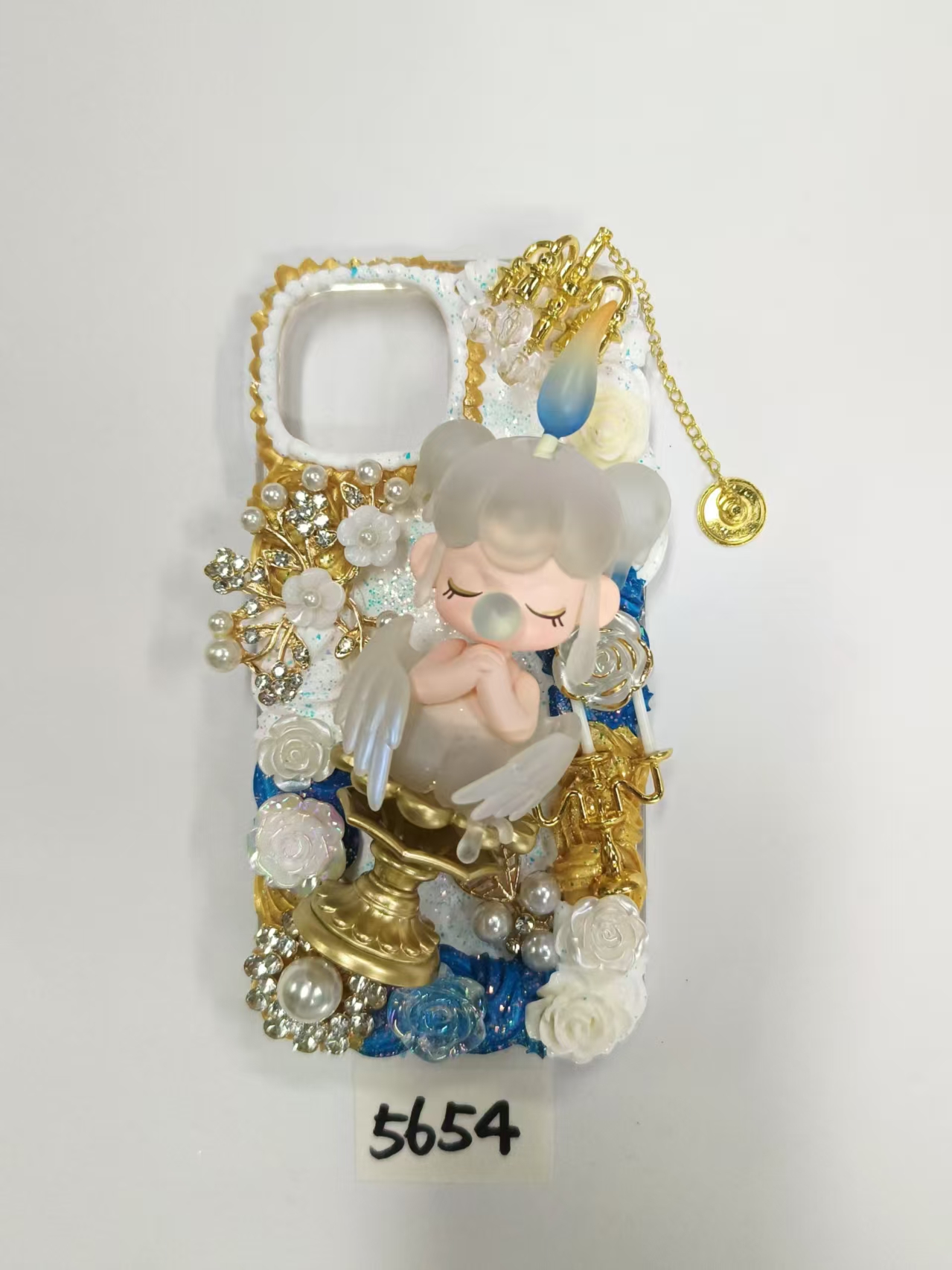 Nancy Serie- Handmade DIY Phone Case, 3D Stereoscopic cream glue，case for the iphone, samsung, moto