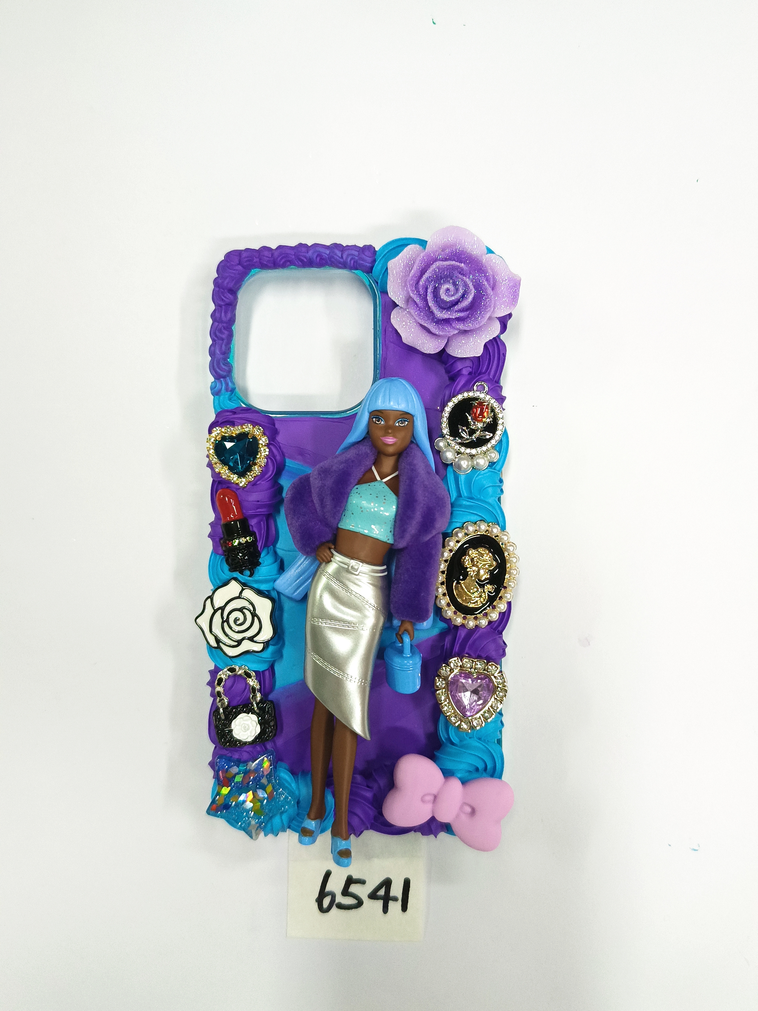 Barbie Limited Edition Cream Glue Phone Case - Customized to Your Style, Wear Barbie's Sweet & Cool Vibe in the Palm of Your Hand.