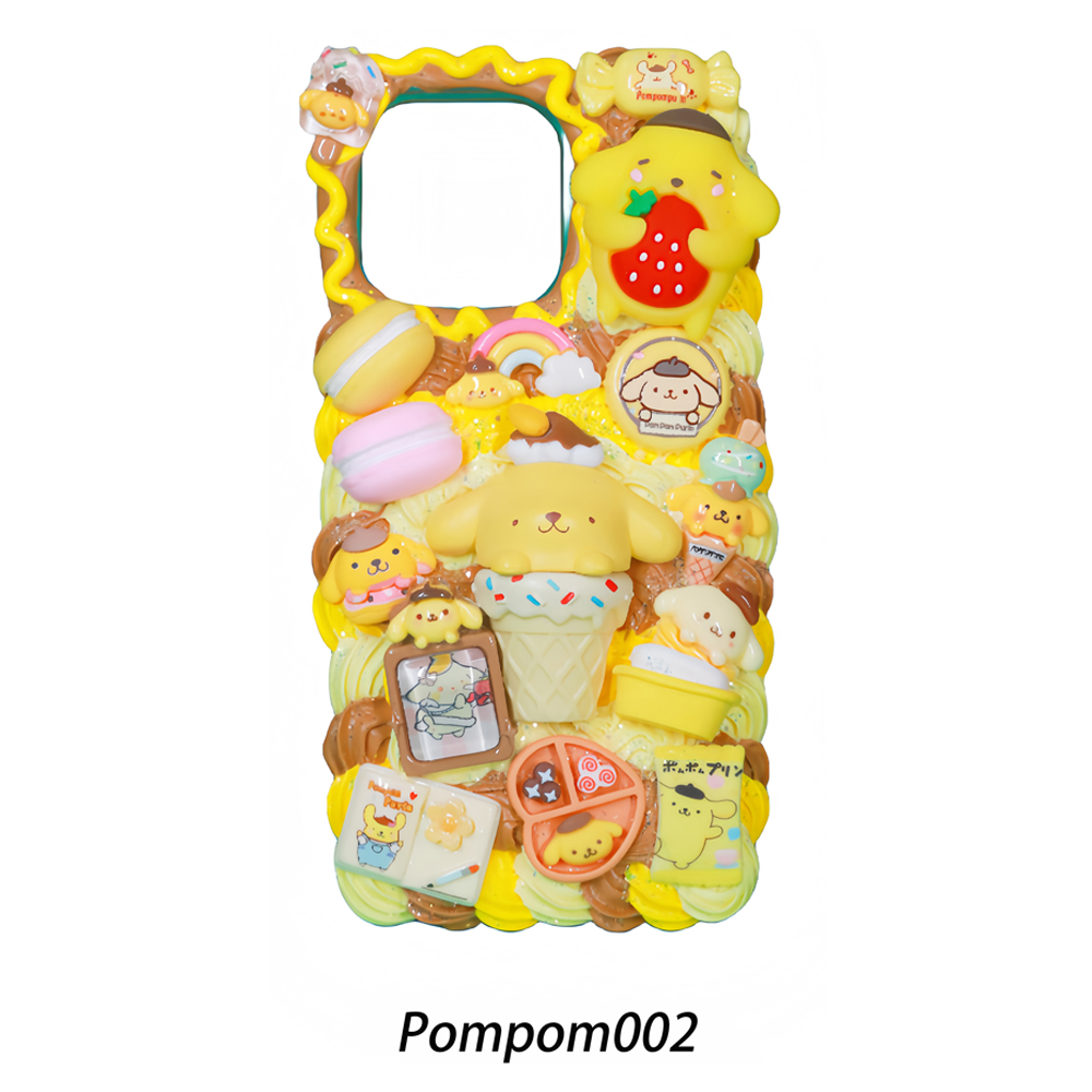 Pompom002-  Handmade Phone Case