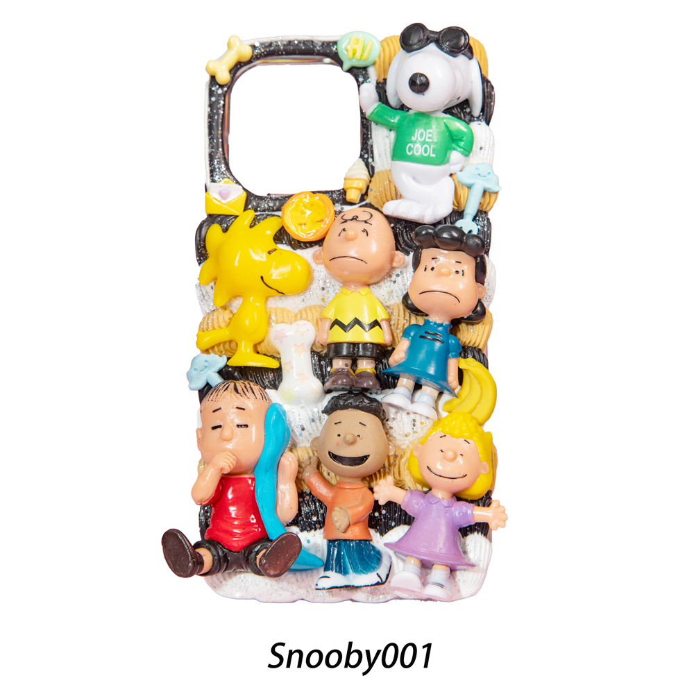 Snooby001 -  Cute Cartoon Snoopy Handmade Phone Case