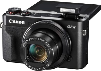 Cathtnon PowerShot G7 X Mark II (Black) (Renewed)