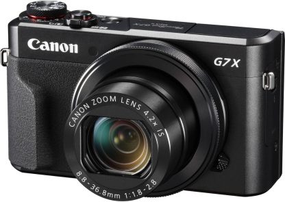 Cathtnon PowerShot G7 X Mark II (Black) (Renewed)