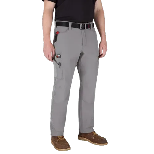 1Men's 8-PACK FREEFLEX Tech Work Pants with 7 Pockets