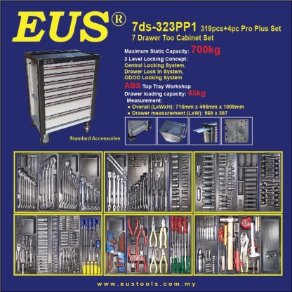 Professional Tool Set- Eu Sothton Tools  （319pcs + 4pcs Pro Plus Set）