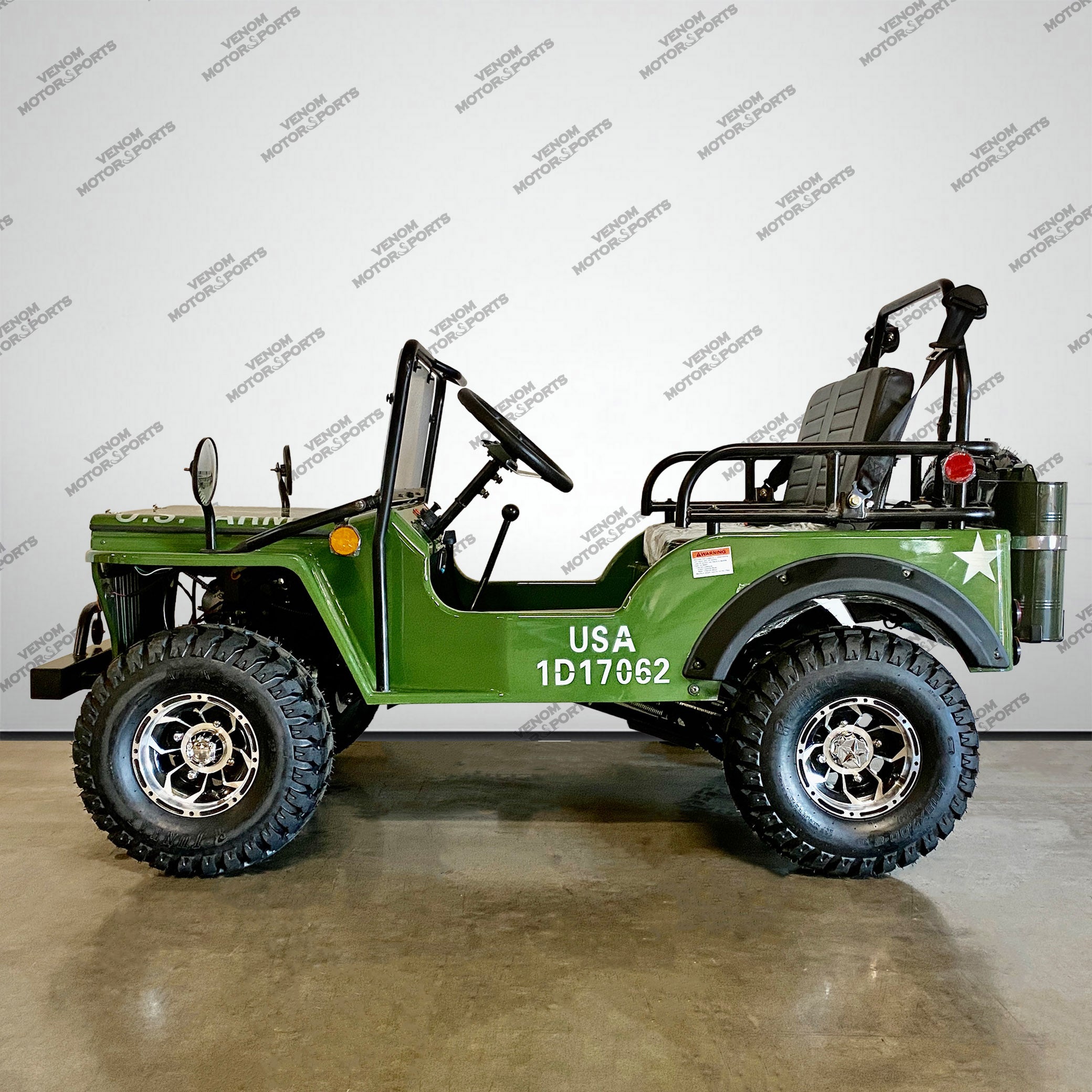 Mini Jeep | 125cc | 2 Seater | Willys Edition | 3 Speed