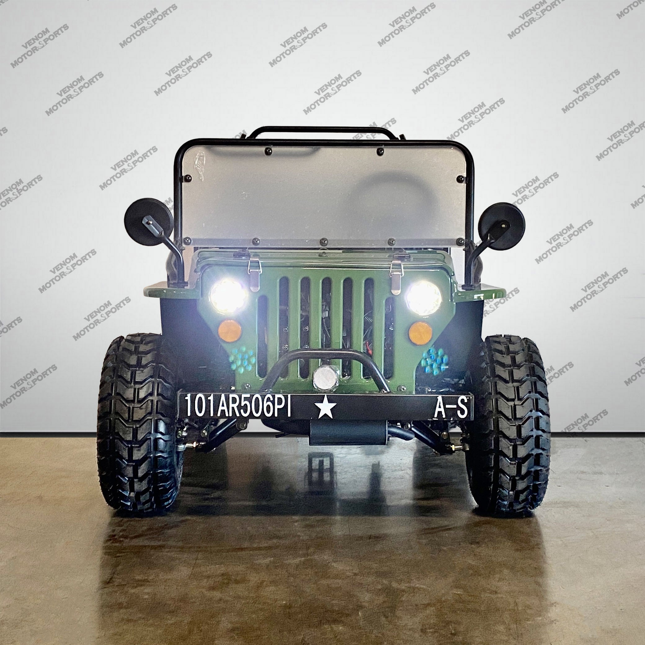 Mini Jeep | 125cc | 2 Seater | Willys Edition | 3 Speed