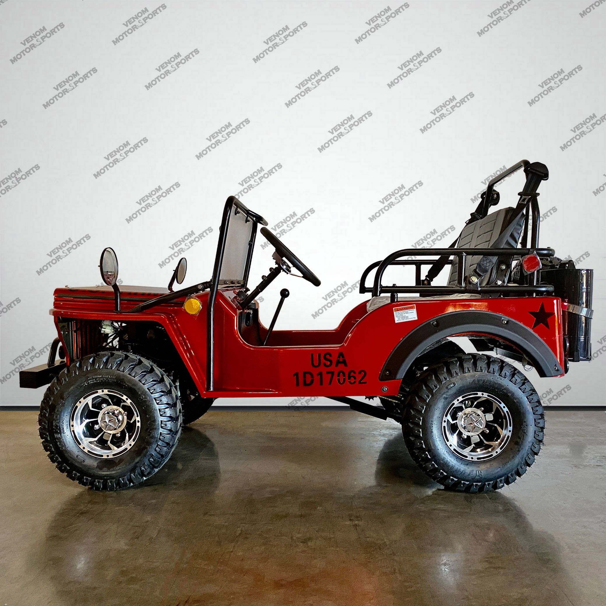 Mini Jeep | 125cc | 2 Seater | Willys Edition | 3 Speed