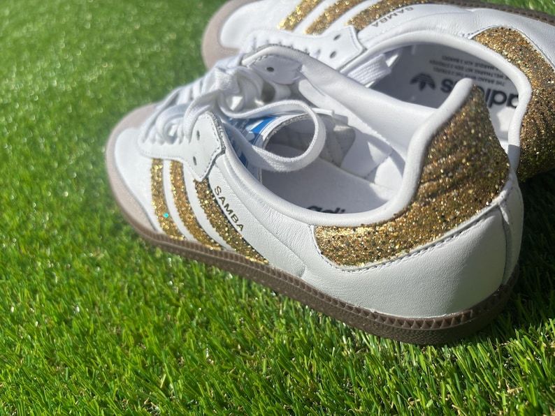 Custom Samthtba OG Glitter Sneakers: Bridal Wedding Shoes