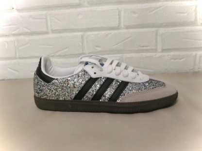 Custom sparkly shoes - - samba