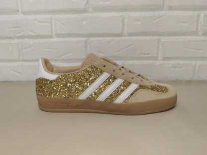 Custom sparkly shoes - - samba