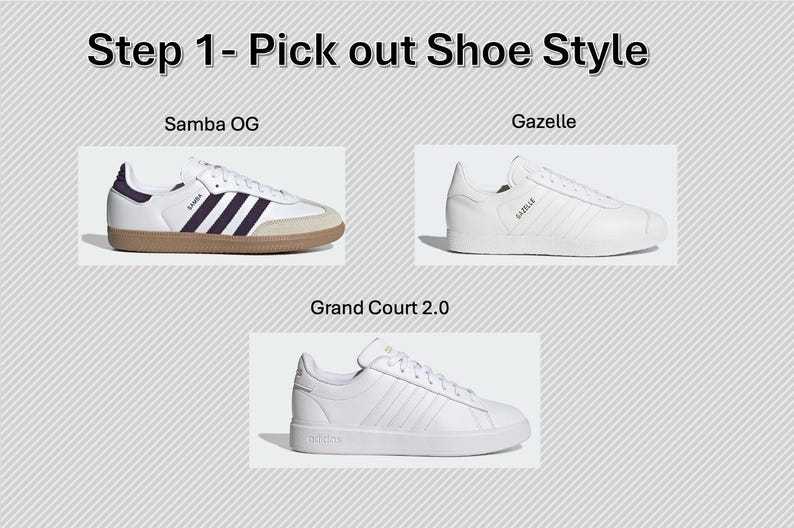 Custom sparkly shoes - - samba