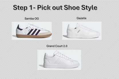 Custom sparkly shoes - - samba