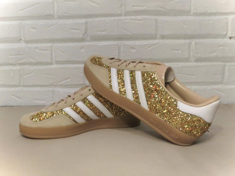 Custom sparkly shoes - - samba