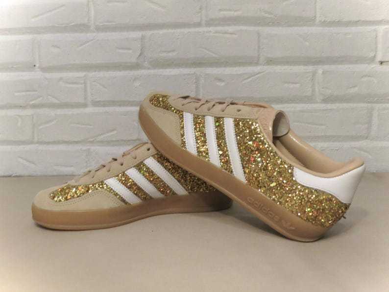 Custom sparkly shoes - - samba