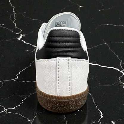 Custom Samthtba-Style Sneakers — Black & white Heart Valentine Design