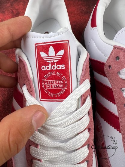 Samthtba Vintage Valentine Edition – Custom Red & Pink Heart Shoes – Romantic Streetwear Trainers