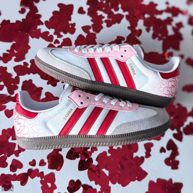 Samthtba Custom Sneakers – Valentines Day Gift for Her, Hand Painted Shoes