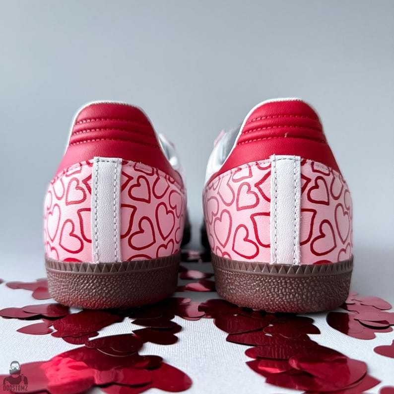 Samthtba Custom Sneakers – Valentines Day Gift for Her, Hand Painted Shoes