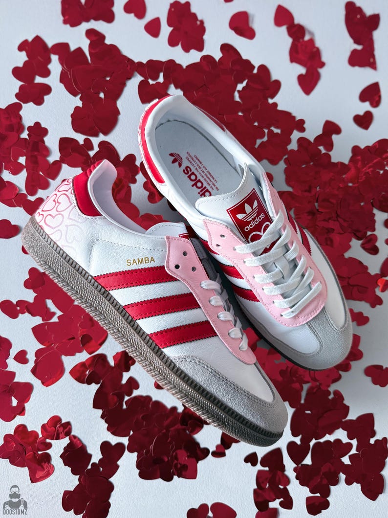 Samthtba Custom Sneakers – Valentines Day Gift for Her, Hand Painted Shoes